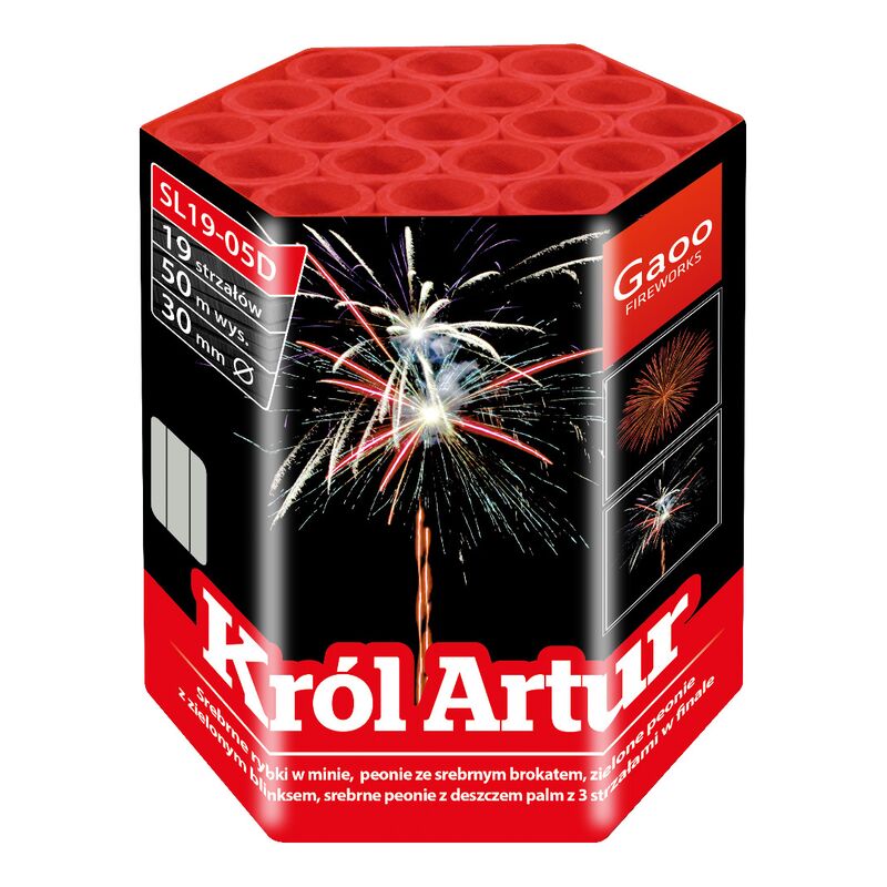 King Artur 19-Schuss-Feuerwerk-Batterie von Gaoo kaufen
