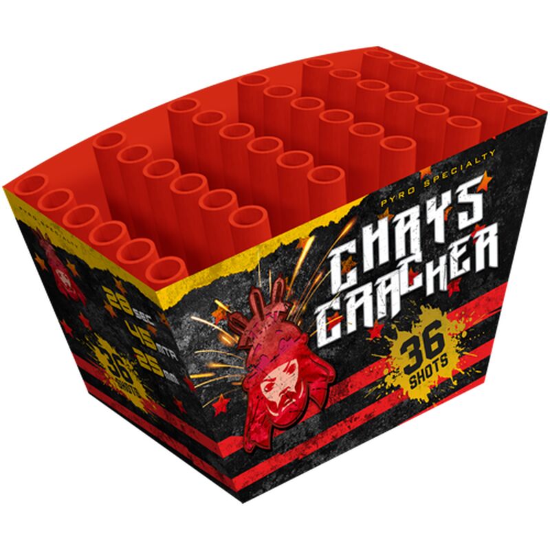 Chrys Cracker 36-Schuss-Feuerwerkbatterie von Geisha-Rubro kaufen