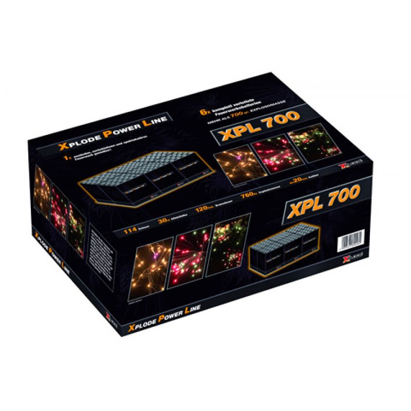 Xplode Power Line 750 114-Schuss-Feuerwerkverbund von Xplode kaufen