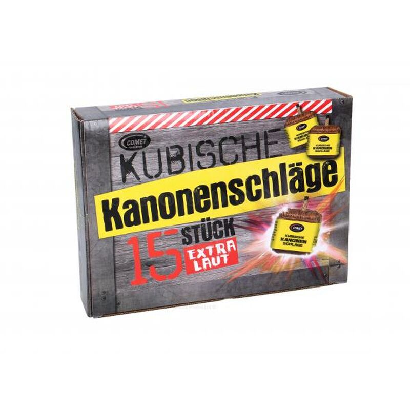 Kubische Kanonenschläge 15 Stück von Comet kaufen