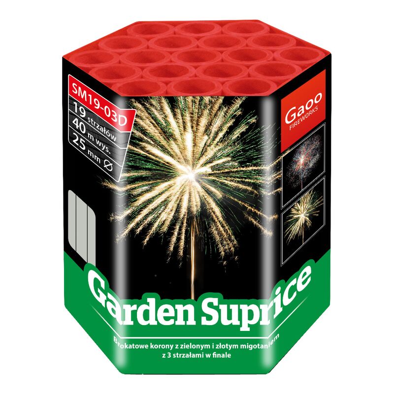 Garden Suprice 19-Schuss-Feuerwerk-Batterie von Gaoo kaufen