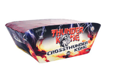 Jetzt Crossthunder Kong 100-Schuss-Fächerbatterie (Stahlkäfig) ab 59€ bestellen