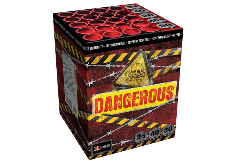 Jetzt Dangerous 25-Schuss-Feuerwerk-Batterie ab 23.99€ bestellen