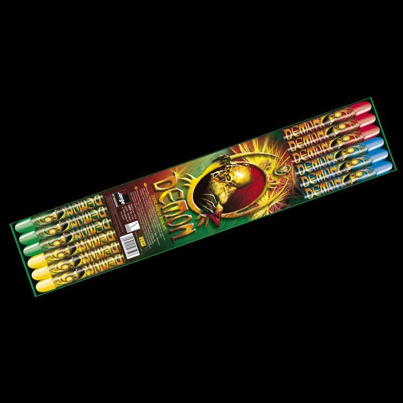 Jetzt Demon 12-teiliges Feuerwerk-Raketensortiment ab 12.99€ bestellen