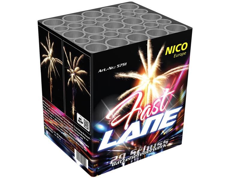 Jetzt Fast Lane 29-Schuss-Feuerwerk-Batterie ab 32.99€ bestellen