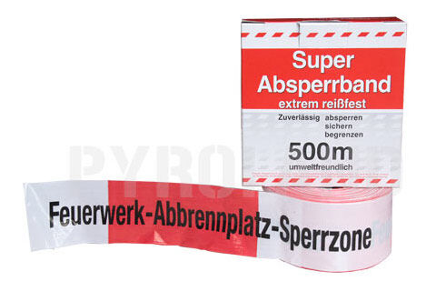 Jetzt Feuerwerk Absperrband ab 19.99€ bestellen