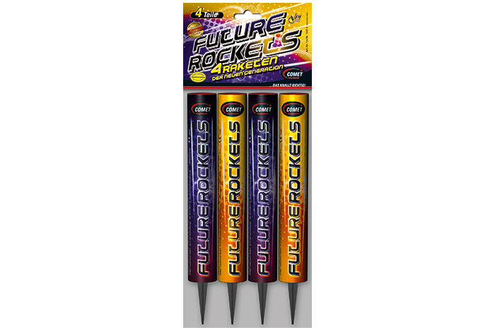 Jetzt Future Rockets - 4er Pack ab 7.99€ bestellen