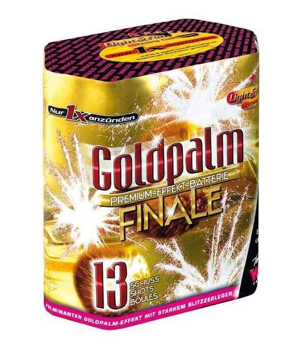 Jetzt Goldpalm Finale 13-Schuss-Feuerwerk-Batterie ab 13.99€ bestellen