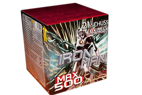Jetzt Iron Man (Evil Eye) 21-Schuss-Feuerwerk-Batterie ab 24.99€ bestellen