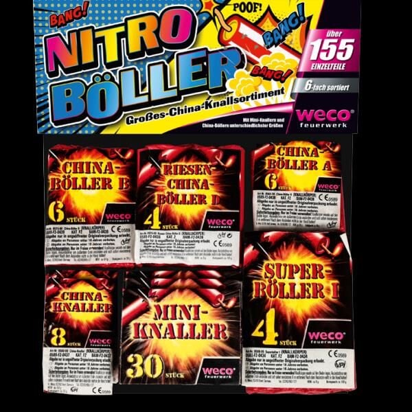 Jetzt Nitro Böller China-Knall-Sortiment ab 5.94€ bestellen