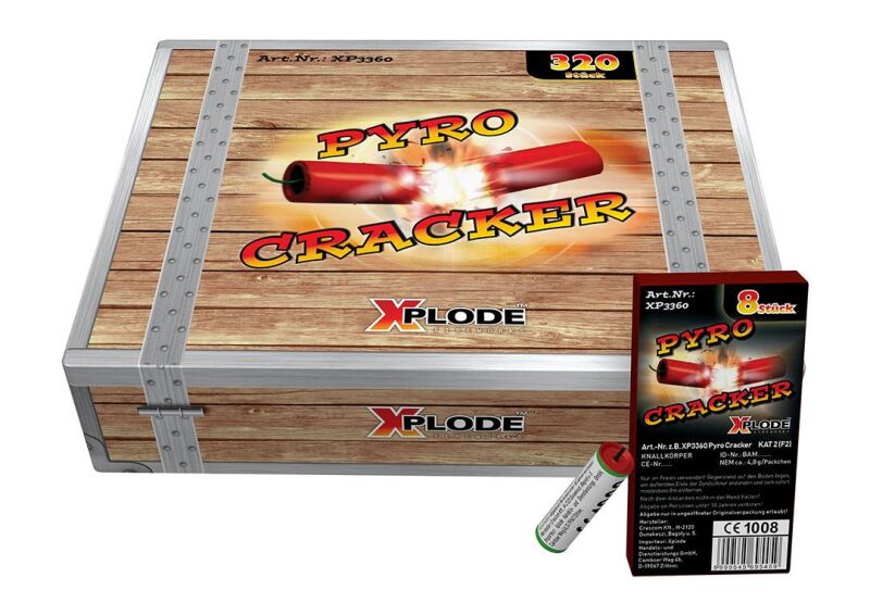 Jetzt Xplode Pyro Cracker 320 Stück ab 7.99€ bestellen