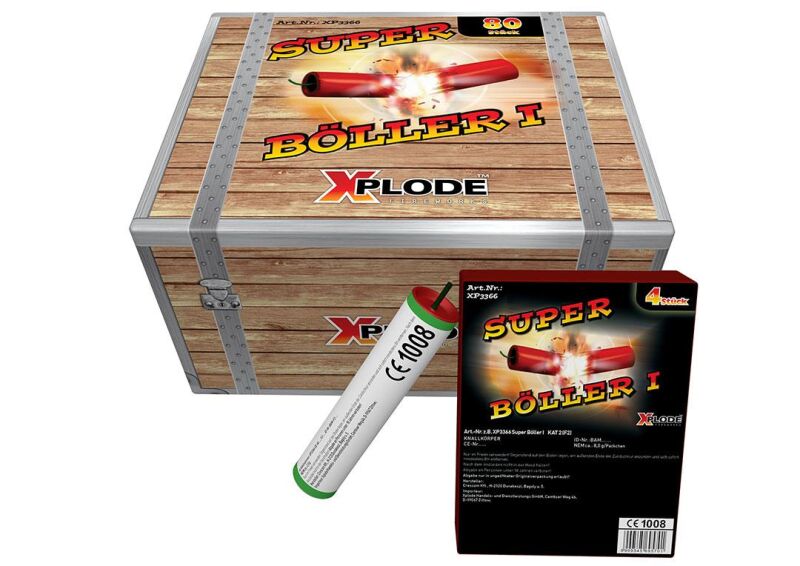 Jetzt Xplode Super Böller I 100 Stück ab 11.99€ bestellen