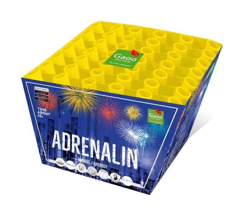 Jetzt Adrenalin-42-Schuss-Feuerwerk-Batterie ab 56.24€ bestellen
