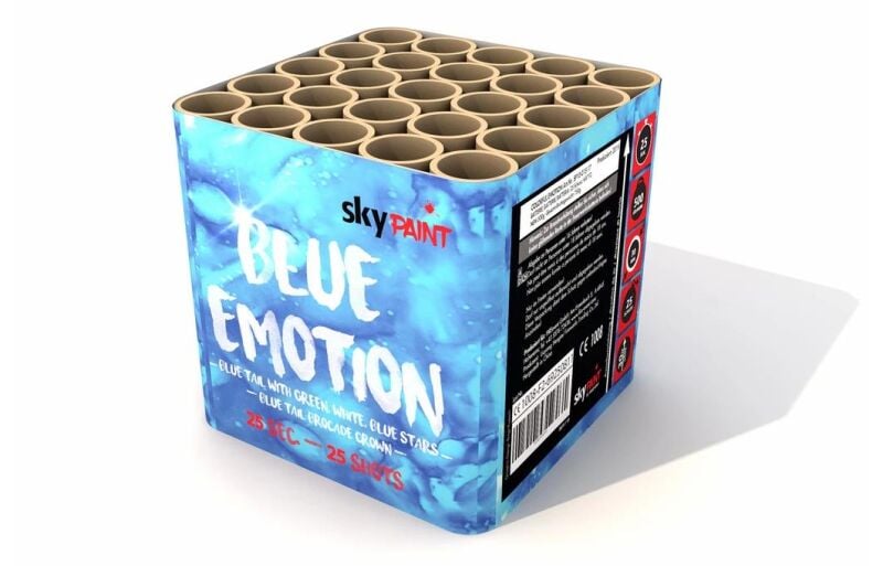 Jetzt Blue Emotion 25-Schuss-Feuerwerkbatterie ab 32.24€ bestellen