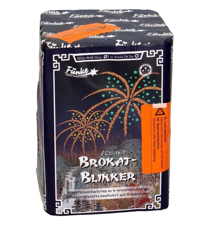 Jetzt Brokat Blinker 16-Schuss-Feuerwerk-Batterie ab 13.49€ bestellen