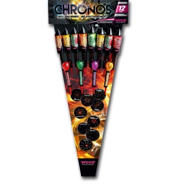 Jetzt Chronos 12-teiliges-Raketen-Sortiment ab 24.74€ bestellen