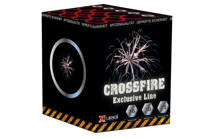 Jetzt Crossfire Crossette 16-Schuss-Feuerwerk-Batterie ab 7.87€ bestellen