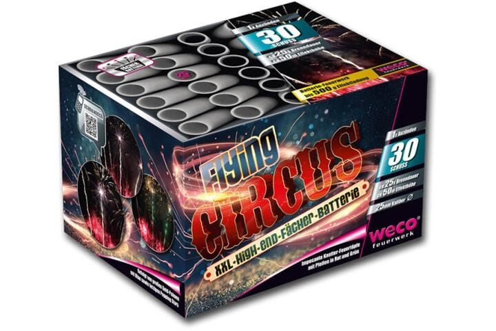 Jetzt Flying Circus 30-Schuss-Feuerwerk-Batterie ab 20.24€ bestellen