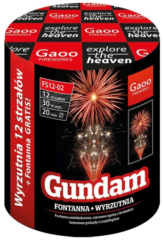Jetzt Gundam 12-Schuss-Feuerwerk-Batterie ab 7.49€ bestellen