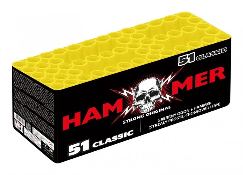 Jetzt Hammer Classic 51-Schuss-Feuerwerkverbund ab 74.99€ bestellen