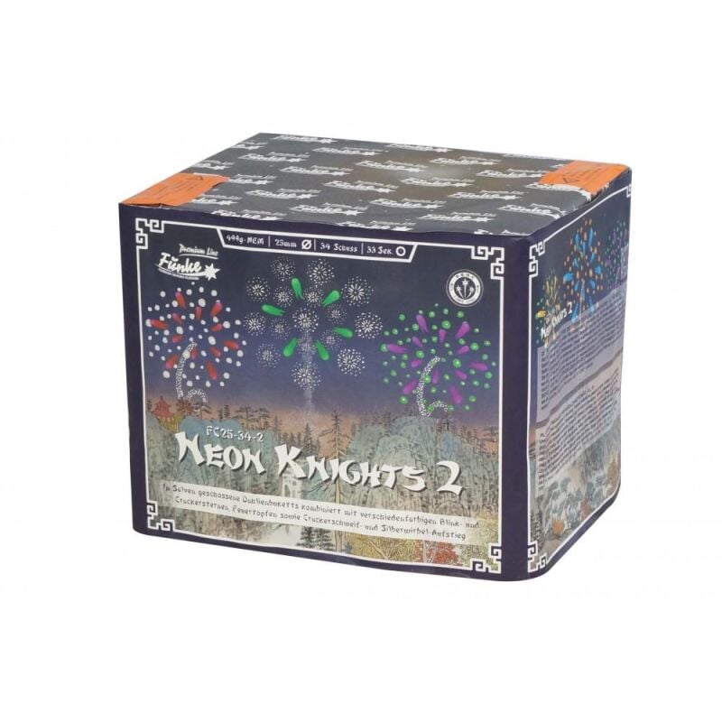 Jetzt Neon Knights 2 34-Schuss-Feuerwerk-Batterie ab 36.74€ bestellen