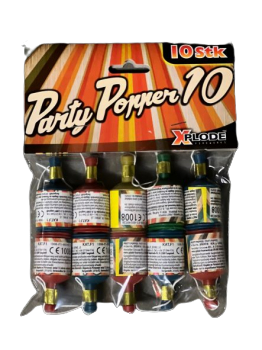 Jetzt Party Popper 10er Set ab 2.5€ bestellen