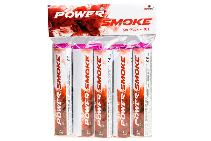 Jetzt Power Smoke Rot 60s ab 8.09€ bestellen