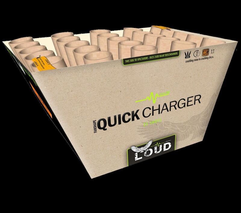 Jetzt Quick Charger 25-Schuss-Feuerwerk-Batterie 8er Pack (Stahlkäfig) ab 221.99€ bestellen