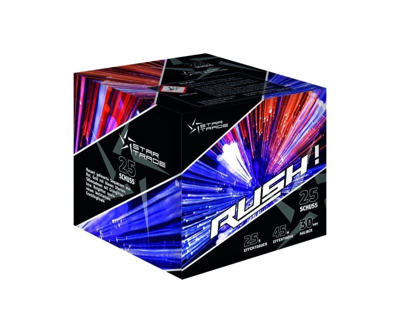 Jetzt Rush! 25-Schuss-Feuerwerk-Batterie ab 23.99€ bestellen