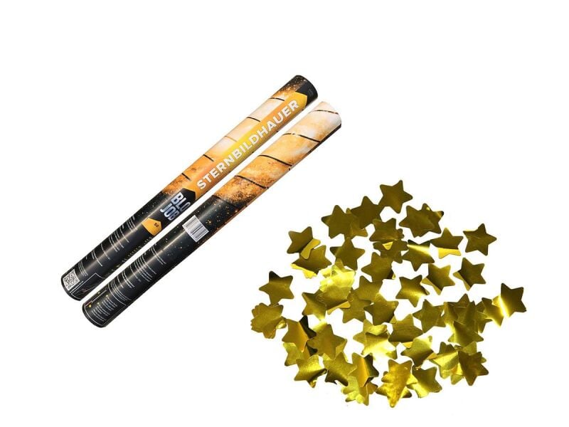 Jetzt Sternbildhauer 50cm Metallicflitter goldene Sterne ab 3.58€ bestellen
