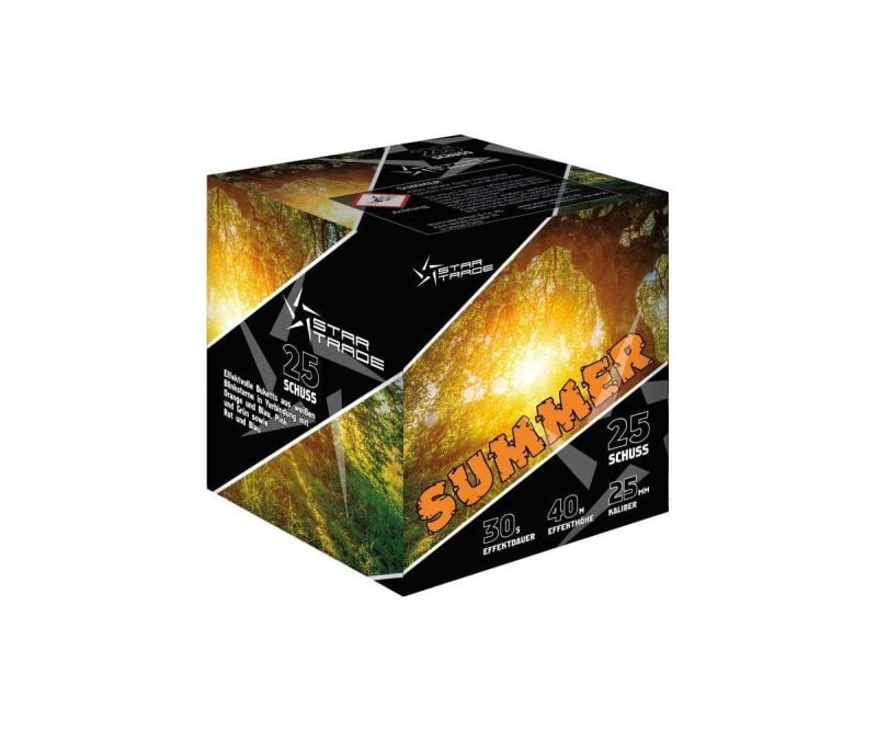 Jetzt Summer 25-Schuss-Feuerwerk-Batterie ab 16.49€ bestellen