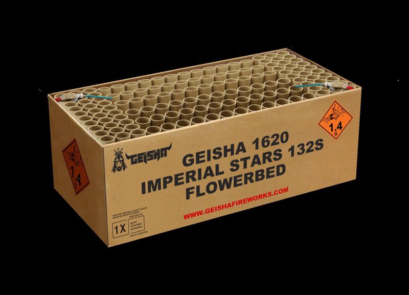 Jetzt Imperial Stars Flowerbed 132-Schuss-Feuerwerksverbund ab 144.49€ bestellen