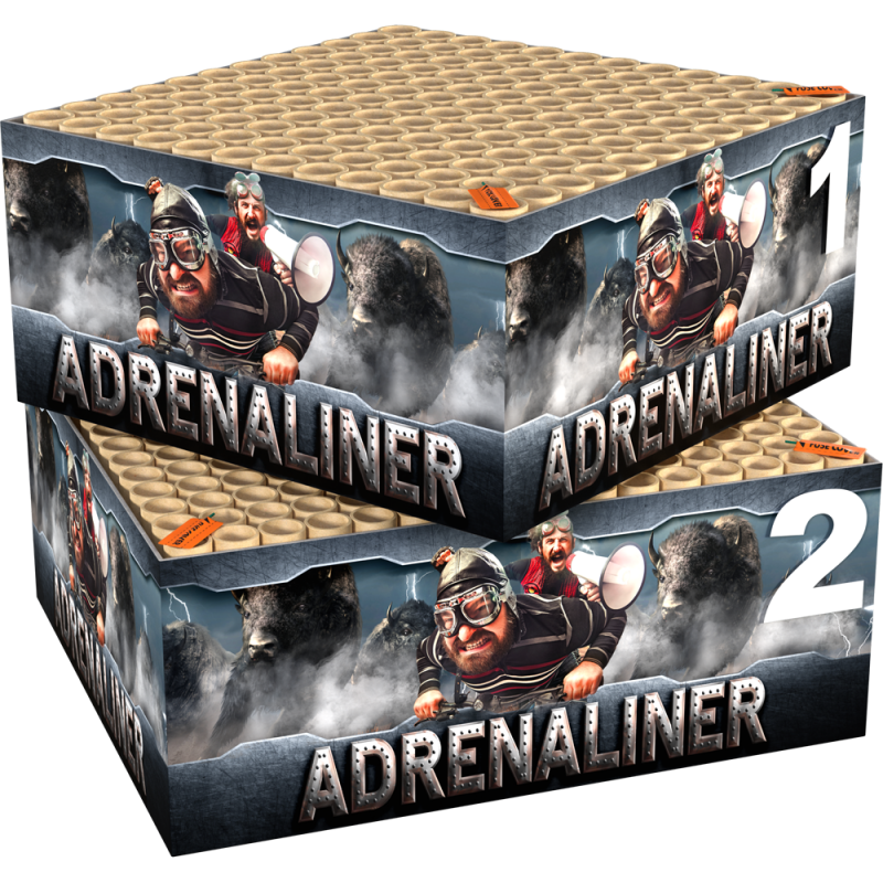 Jetzt Adrenaliner 368-Schuss-Feuerwerks-Doppelverbund ab 182.74€ bestellen