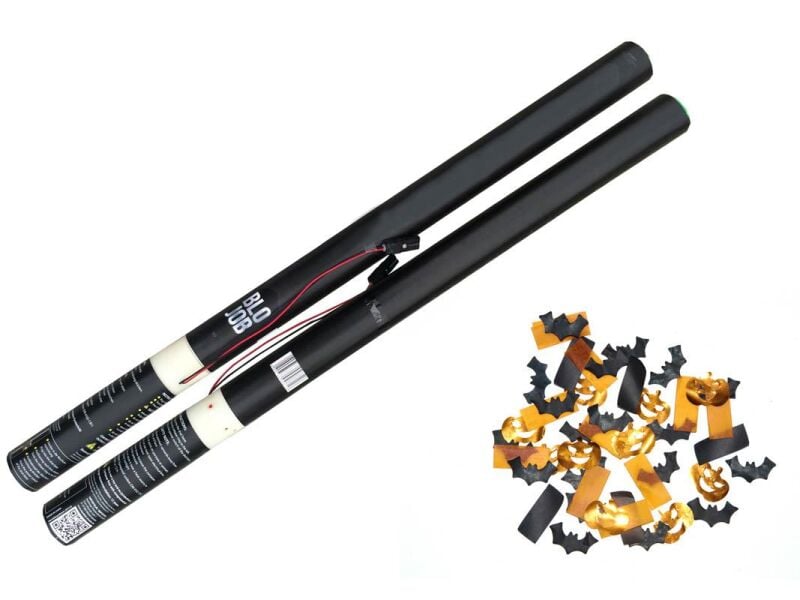 Jetzt All Hallow´s eve 80cm Papierflitter schwarz-orange elektrisch (Black Label) ab 2.76€ bestellen