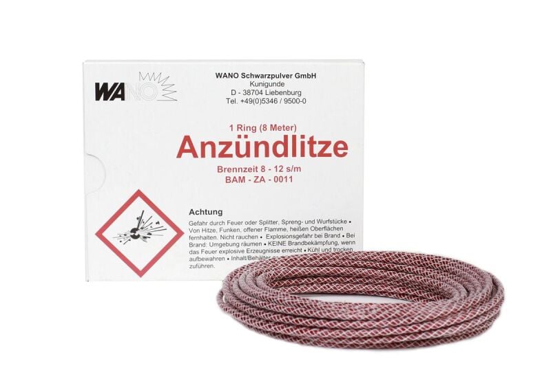 Jetzt Anzündlitze rot, 8-12s/m, 8m Rolle ab 15.99€ bestellen