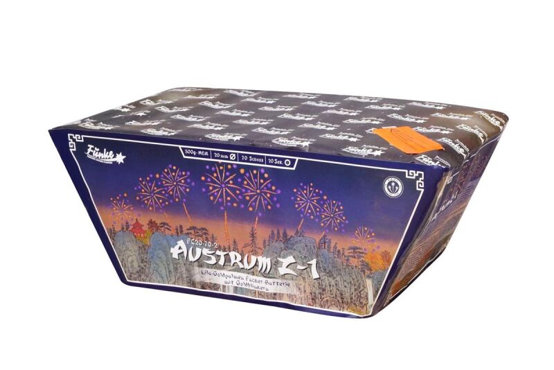 Jetzt Austrum Z-1 70-Schuss-Feuerwerk-Batterie ab 42.49€ bestellen