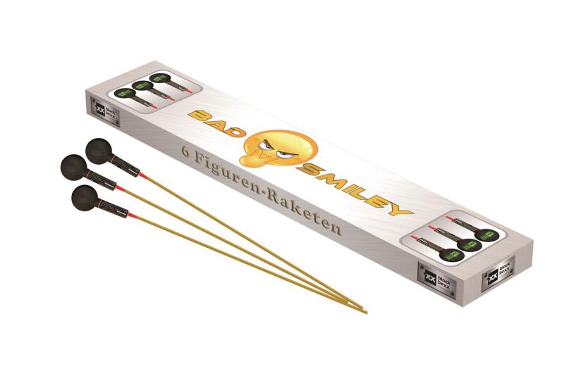 Jetzt Bad Smiley - 6er Pack Kugelraketen ab 24.99€ bestellen