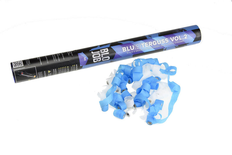 Jetzt Blu(e)terguss Vol. 2 50cm Papierstreamer blau-weiß ab 4.49€ bestellen