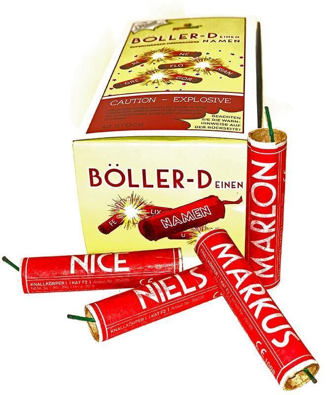 Jetzt Böller (D) einen Namen ab 6.38€ bestellen