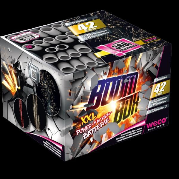 Jetzt Boombox 42-Schuss-Feuerwerk-Batterie ab 33.99€ bestellen