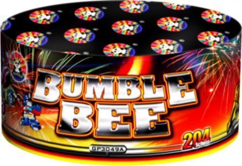 Jetzt Bumble Bee 204-Schuss-Feuerwerk-Batterie ab 6.79€ bestellen