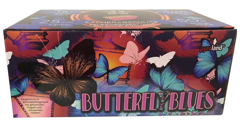 Jetzt Butterfly Blues 32-Schuss-Feuerwerk-Batterie ab 59.49€ bestellen