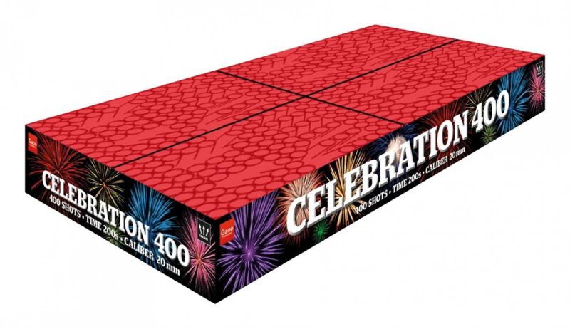 Jetzt Celebration 400 400-Schuss-Feuerwerkverbund ab 249.89€ bestellen