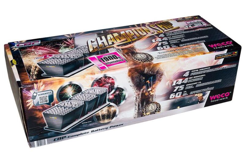 Jetzt Championship 144-Schuss-Feuerwerkverbund ab 179€ bestellen
