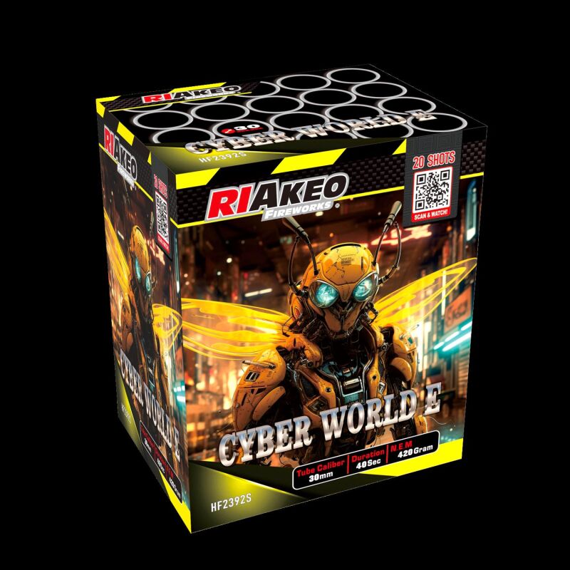 Jetzt Cyber World E 20-Schuss-Feuerwerk-Batterie ab 23.79€ bestellen