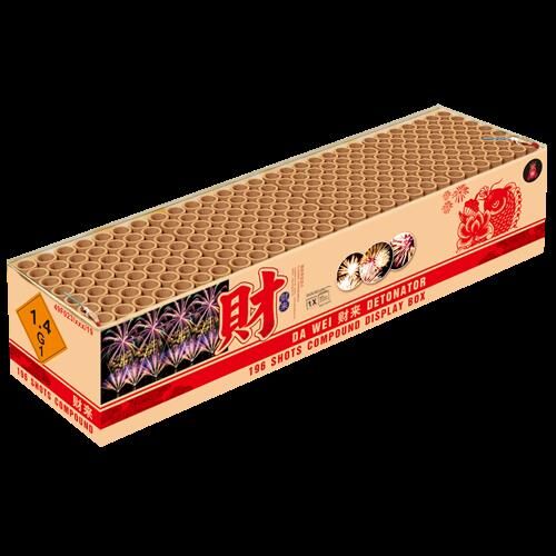 Jetzt Da Wei Detonator 196-Schuss-Feuerwerkverbund ab 106.24€ bestellen