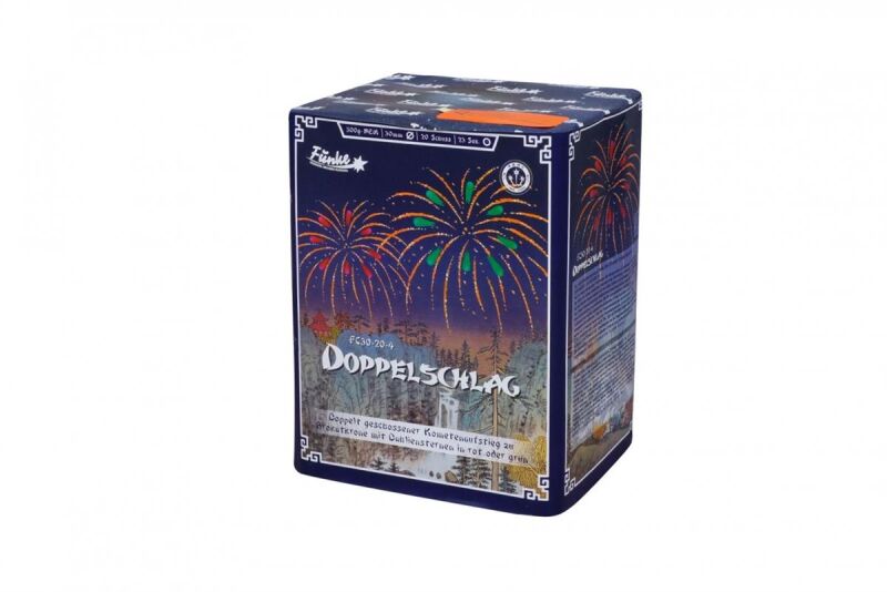 Jetzt Doppelschlag 20-Schuss-Feuerwerk-Batterie ab 32.29€ bestellen