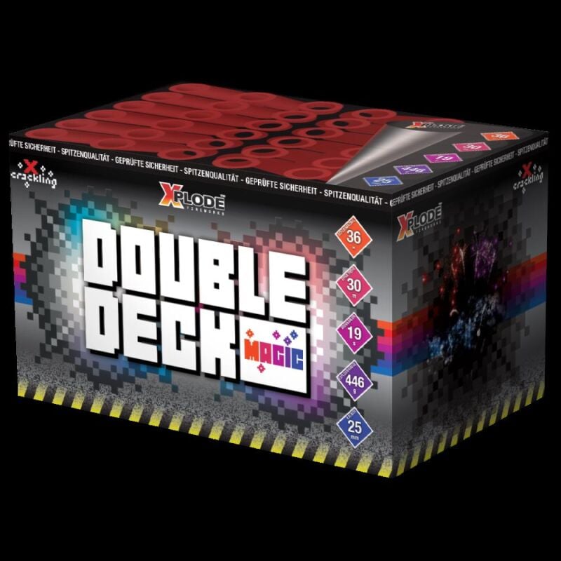 Jetzt Double Deck Magic 36-Schuss-Feuerwerk-Batterie ab 29.74€ bestellen
