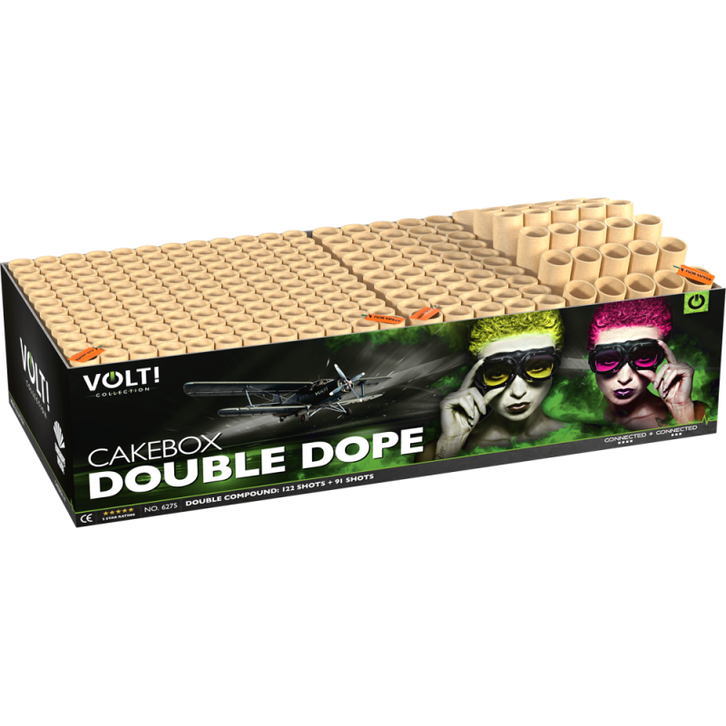 Jetzt Double Dope 213-Schuss-Feuerwerkverbund ab 181.89€ bestellen