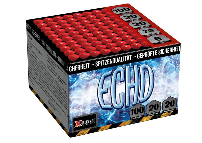Jetzt Echo 100-Schuss-Feuerwerkbatterie ab 5.09€ bestellen